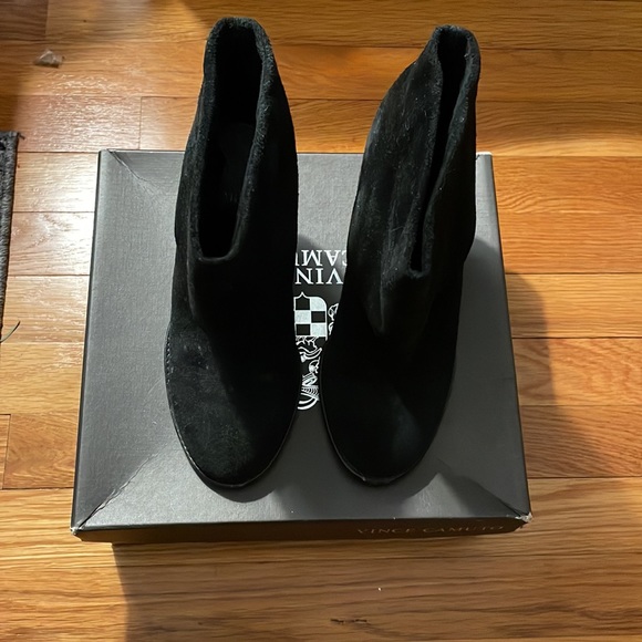 Vince Camuto Black Suede Boot - Picture 3 of 6